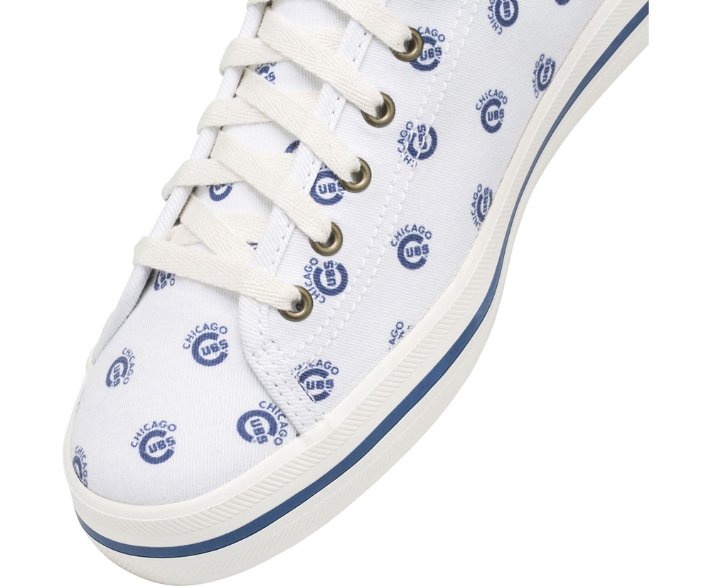 Keds Sneakers White/Blue - Kickstart MLB® - Womens JZEXSU-186